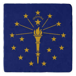 Indiana State Flag Trivet