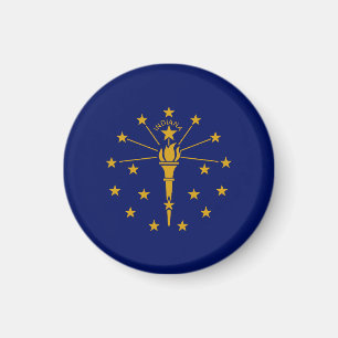 Indiana State Flag USA Magnet