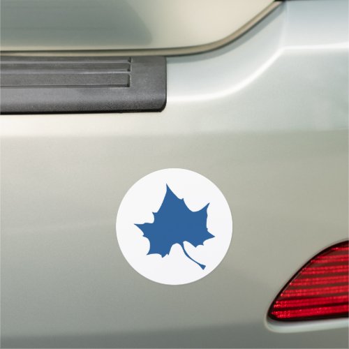 Indiana State Leaf Car Magnet