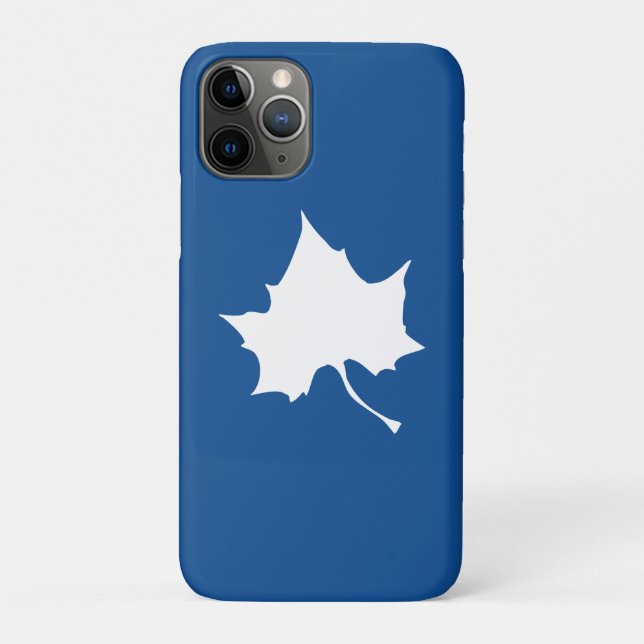 Indiana State Leaf Case-Mate iPhone Case (Back)