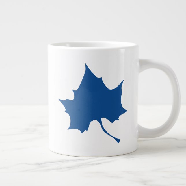 Indiana State Leaf Giant Coffee Mug (Right)