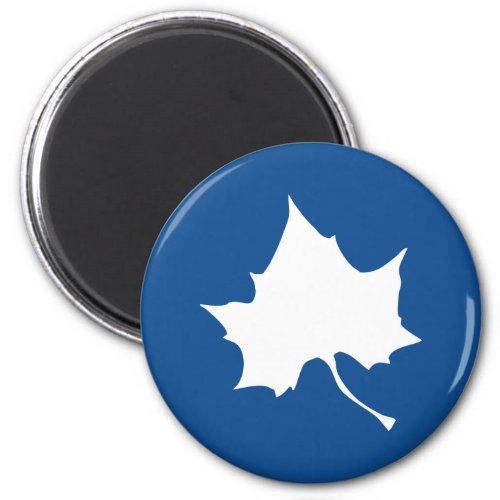 Indiana State Leaf Magnet