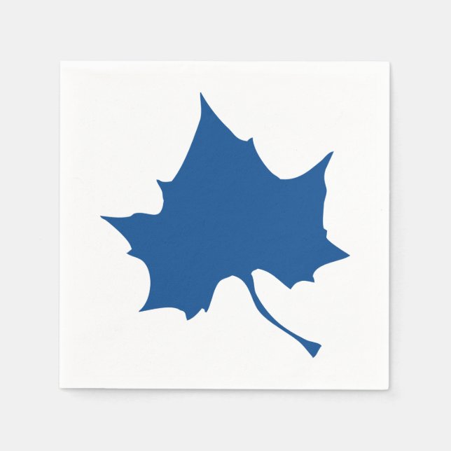 Indiana State Leaf Napkins (Front)