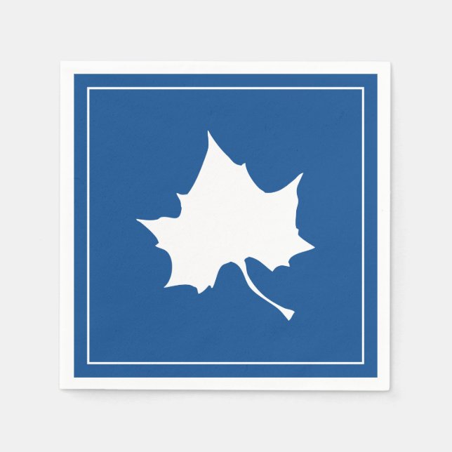 Indiana State Leaf Napkins (Front)