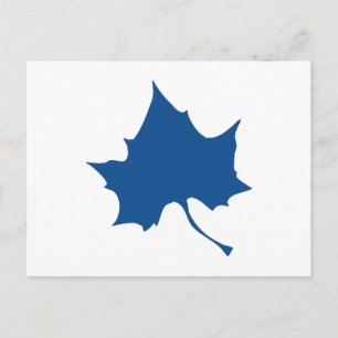 Indiana State Leaf Postcard