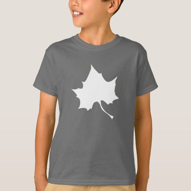 Indiana State Leaf T-Shirt (Front)