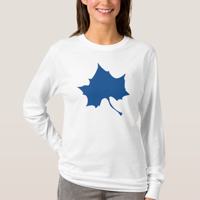 Indiana State Leaf T-Shirt (Front)