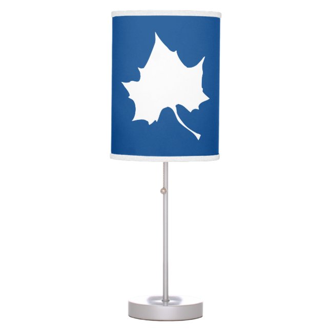 Indiana State Leaf Table Lamp (Front)