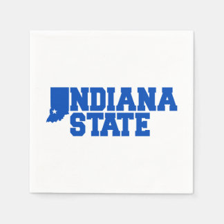 Indiana State Logo Napkins