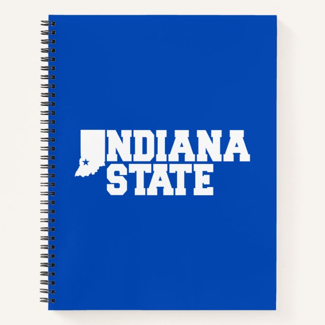 Indiana State Logo Notebook (Front)