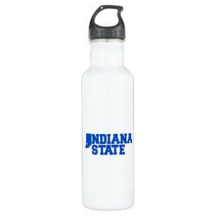 Indiana State Logo Stainless Steel Water Bottle