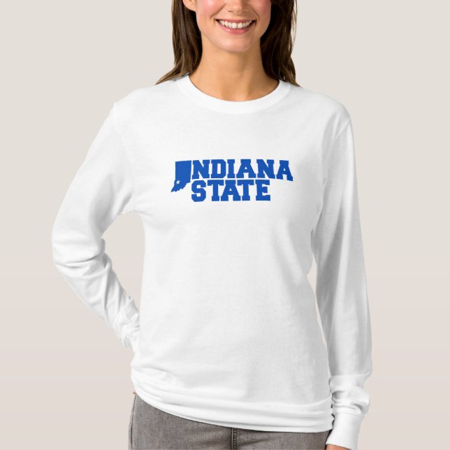 Indiana State Logo T-Shirt (Front)
