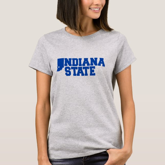Indiana State Logo T-Shirt (Front)