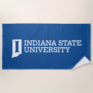 Indiana State University Beach Towel