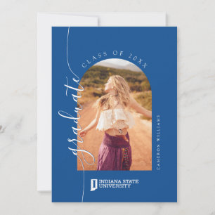 Indiana State University Graduation Announcement