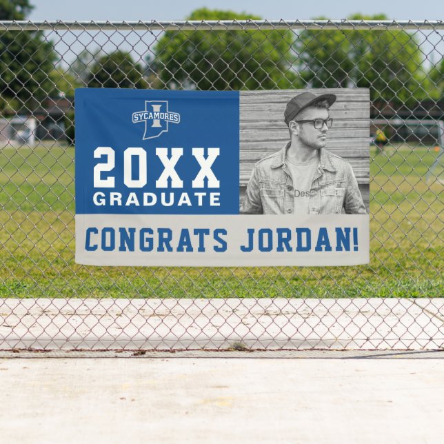 Indiana State University Graduation Banner (Insitu)