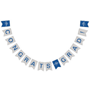 Indiana State University Graduation Bunting Flags