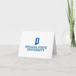 Indiana State University Graduation Letterpress Thank You Card