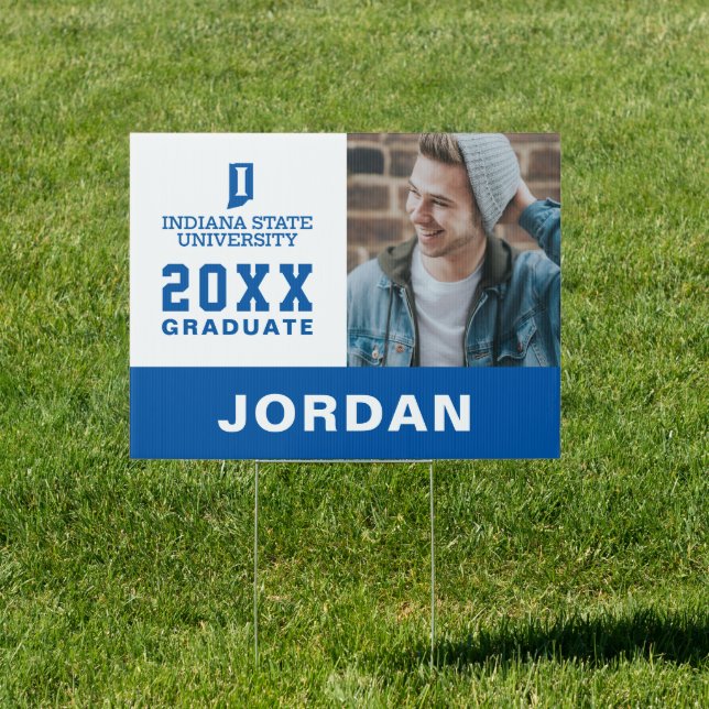 Indiana State University Graduation Sign (Insitu)