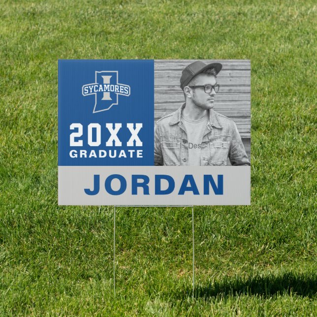 Indiana State University Graduation Sign (Insitu)