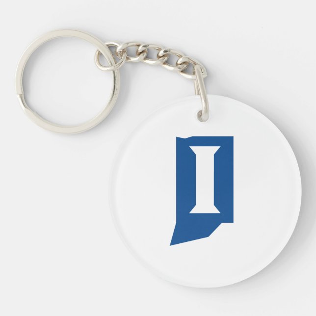 Indiana State University Keychain (Front)