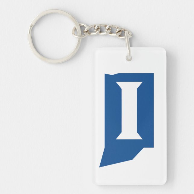 Indiana State University Keychain (Front)