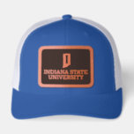 Indiana State University Leather Patch Hat<br><div class="desc">Step up your everyday style and show the world your undeniable school pride with this official Indiana State University branding! Whether you are a dedicated Sycamore student working hard in your classes, a proud alumni representing your collegiate roots, or a passionate fan cheering for the community, this authentic mark is...</div>