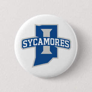 Indiana State University Sycamores Button