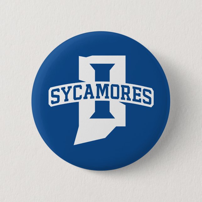 Indiana State University Sycamores Button (Front)