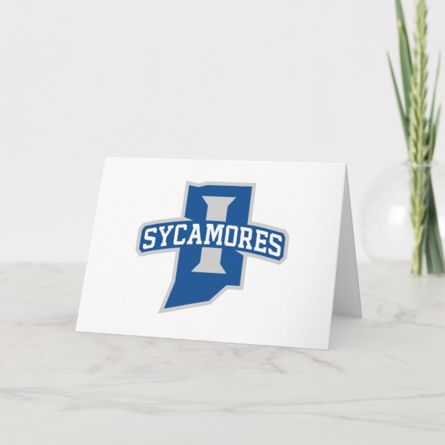 Indiana State University Sycamores Card (Front)