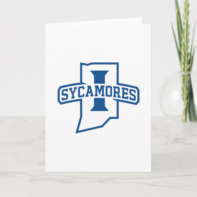 Indiana State University Sycamores Card (Front)