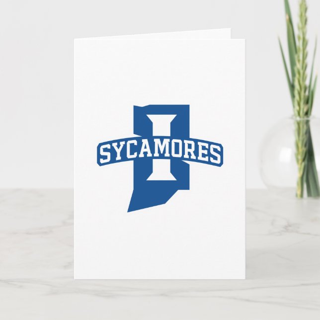 Indiana State University Sycamores Card (Front)