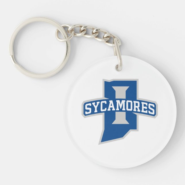 Indiana State University Sycamores Keychain (Front)