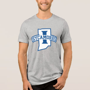 Indiana State University Sycamores Tri-Blend Shirt