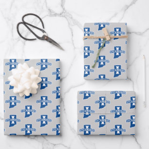 Indiana State University Sycamores Wrapping Paper Sheets