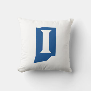 Indiana State University Throw Pillow
