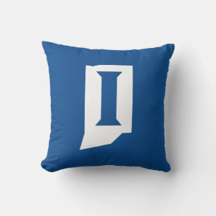 Indiana State University Throw Pillow