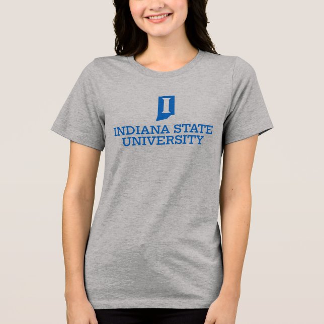 Indiana State University Tri-Blend Shirt (Front)