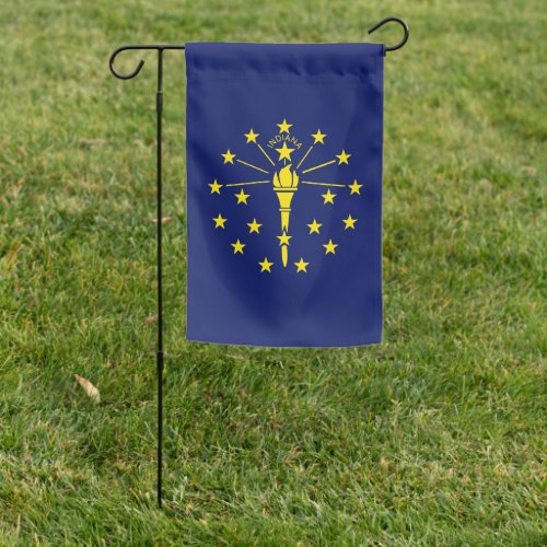 Indiana State Vertical Garden Flag