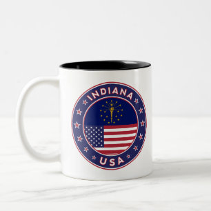 Indiana Two-Tone Coffee Mug