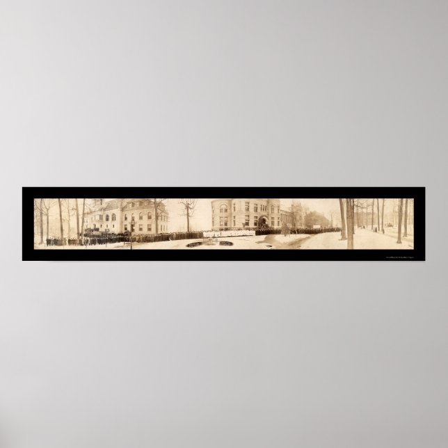 Indiana University Photo 1909 Poster (Front)