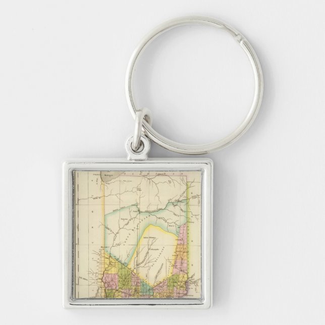 Indiana US Keychain (Front)