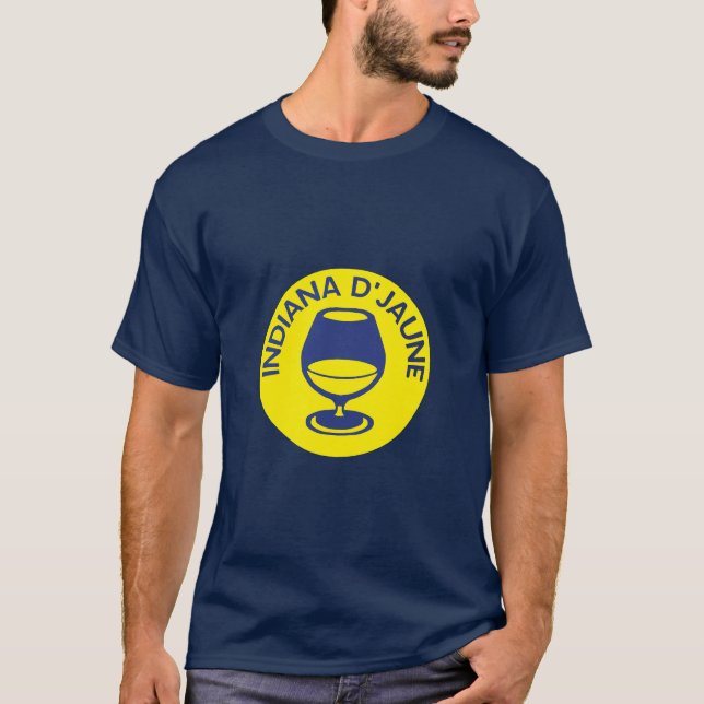 indiana yellow apero humor alcohol jones 51 2303_o T-Shirt (Front)
