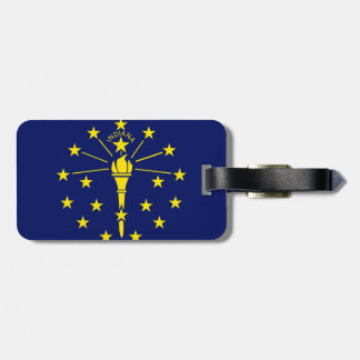 Indianan Flag Luggage Tag