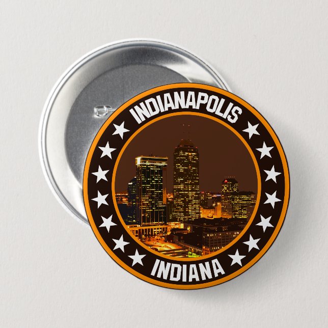 Indianapolis                                       button (Front & Back)