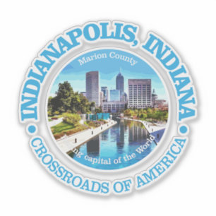 Indianapolis (cities) sticker