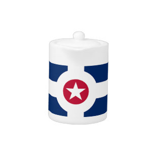 Indianapolis City Flag Teapot