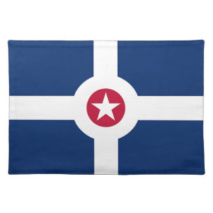 Indianapolis Flag American MoJo Placemat