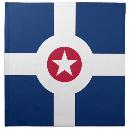 Indianapolis Flag MoJo Napkin