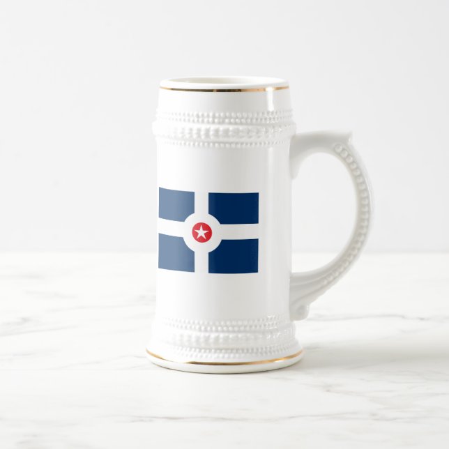 Indianapolis Flag Mug (Right)